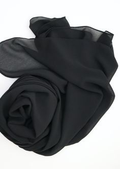 BLACK-CLASSIC GEORGETTE