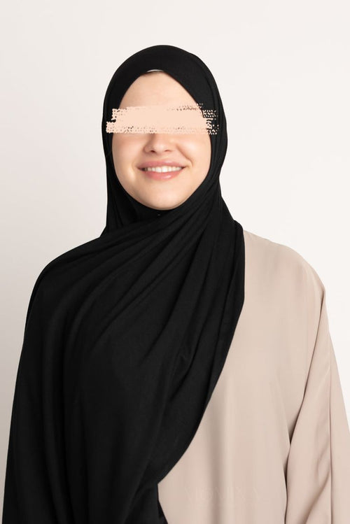 BLACK-CLASSIC GEORGETTE
